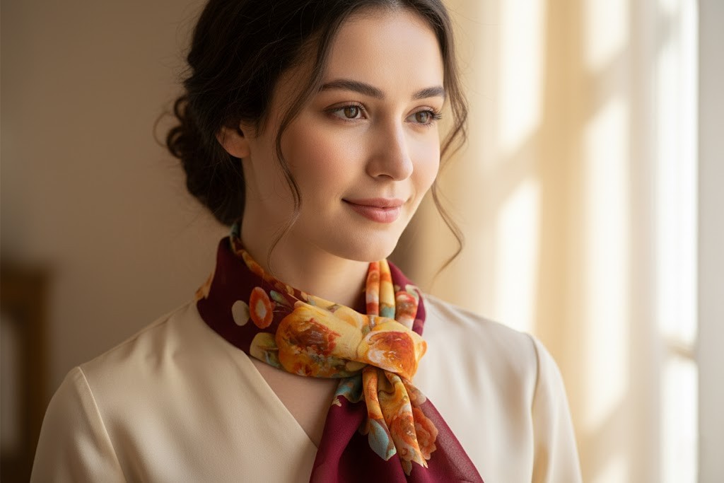 PASHMINA/SCA-LAD SCARVES-GEORGETTE-JTS21-3-75BP